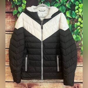 Rare Michael Kors Quilted Hood Jacket Medium